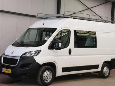 Financial Leas Peugeot Boxer L2H2 DUBBEL CABINE 7 personen met IMPERIAAL