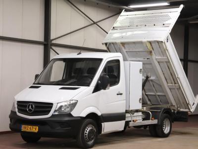 Financial Leas Mercedes-Benz Sprinter 514 CDI KIPPER met Kist 3500KG TREKVERMOGEN EURO 6
