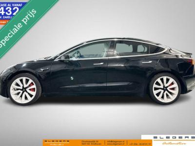 Financial Leas Tesla Model 3 Performance AWD 75 kWh 513PK Premium Sound Autopilot