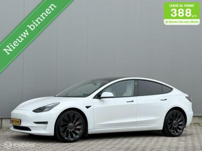 Financial Lease Tesla Model 3 Performance AWD - Facelift 2021 - Parelmoer
