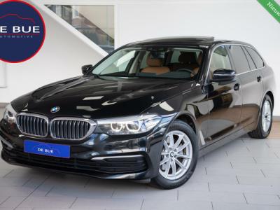 Financial Lease BMW 5 Serie Touring 520d 190PK G31 High Executive M-Sport 2e Eig Aut.8 EU6 Panorama Leder Camera LED Dealer Onderhouden