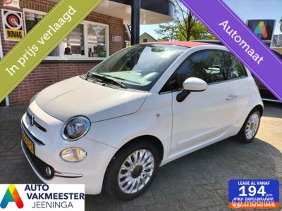 Financial Lease Fiat 500 0.9 TwinAir Turbo Lounge Cabrio Automaat CABRIO!