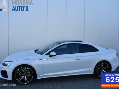 Financial Leas Audi A5 Coupé 40 TFSI S-Line Suzukagrau B&O LaserLED Pano 20" LMV ACC Carplay Virtual Etc. Unieke auto!