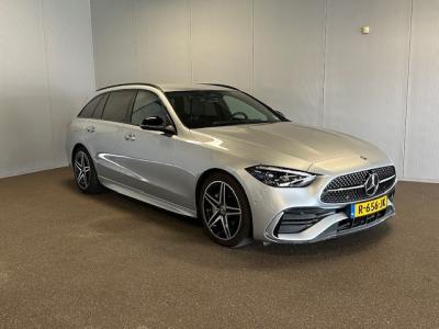 Financial Leas Mercedes-Benz C-Klasse Estate 200 AMG STYLING-MEMORY-TREKHAAK-NIGHT-360 CAMERA-COMPLEET