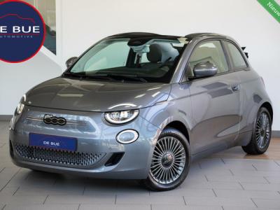 Financial Leas Fiat 500C Cabrio Icon 42 kWh 1ste Eig. Full LED Adap. cruise Stoelverwarm. CarPlay Dealer Onderhouden