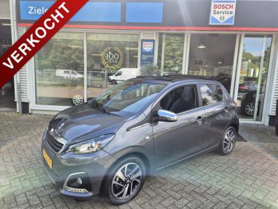 Financial Leas Peugeot 108 1.0 e-VTi 72 pk TOP! Allure Cabrio - Camera - Climate Control
