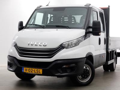 Financial Lease Iveco Daily 35C14 136pk E6 Open Laadbak D.C. Trekhaak 3500kg 09-2023