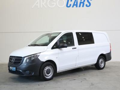 Financial Lease Mercedes-Benz Vito 111 CDI LANG DUBBEL CAB 6 ZITS CLIMA PDC NAVI LEDER TRKHAAK LEASE & INRUIL MOGELIJK TOP BUS