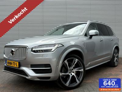 Financial Lease Volvo XC90 2.0 T8 Twin Engine AWD 7 Pers Pano Camera Cruise Led Vol Opties Eerste Eigenaar 2018