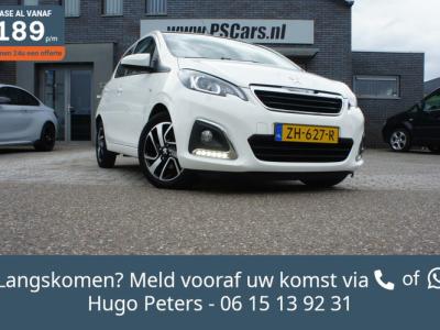 Financial Lease Peugeot 108 1.0 e-VTi 72pk Automaat Clima