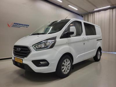 Financial Leas Ford Transit Custom 2.0TDCI 131pk Dubbele Cabine 2X Schuifdeur Euro 6!