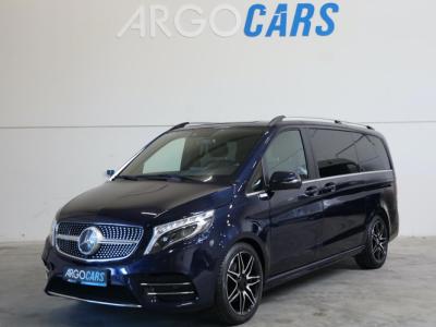 Financial Leas Mercedes-Benz V-Klasse 300d AMG LANG 360° CAMERA BPM VRIJ TREKHAAK DC BURMESTER 5 ZITS VOL OPTIES LEASE v