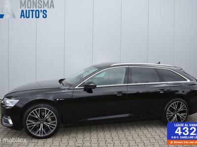 Financial Leas Audi A6 Avant 40 TDI Sport Leder 20" LMV Uitklapb. trekhaak Stoelverw. *146dkm! Zeer mooi!