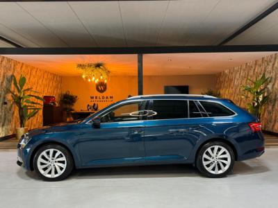 Financial Leas Škoda Superb Combi 1.5 TSI ACT Sportline Business Garantie Pano Camera Adoptieve Cruise Clima Navi StoelVW Blindspot Rijklaar