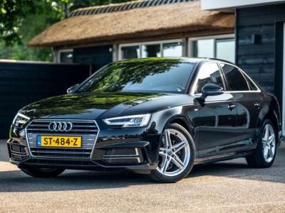 Financial Leas Audi A4 Limousine 1.4 TFSI Sport S line NL-Auto I 3X S Line I NAP I Dealeronderhouden I Climate I Cruise I Led I Navigatie I PDC