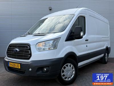 Financial Lease Ford Transit 350 2.0 TDCI Lang Hoog Airco Cruise NL Auto 2017 Eerste Eigenaar 2 Zits Bank Navi Camera