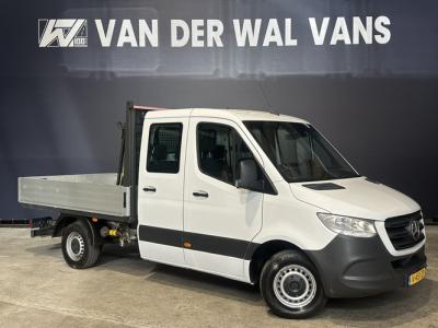 Financial Lease Mercedes-Benz Sprinter 314 CDI 143pk Pick-Up Open Laadbak 1000kg Kraan Dubbele Cabine Euro6 Airco