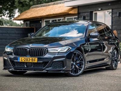 Financial Lease BMW 5 Serie Touring 530i M-Sportpakket I Carbonschwarz I Panoramadak I Adaptive Cruise I 360 Camera I Headup I Laserlight