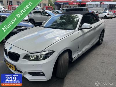 Financial Leas BMW 2 Serie Cabrio 220i High Executive