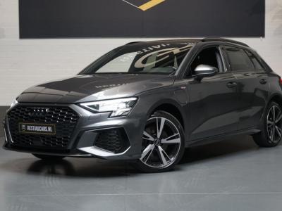 Financial Leas Audi A3 Sportback 40 TFSIe 3x S-Line BLACK OPTIK-AUTOMAAT-ACC-AMBIANCE-CAMERA-DRIVE SELECT-KEYLESS-MATRIX-NAVIGATIE-STOELVERWARMIN