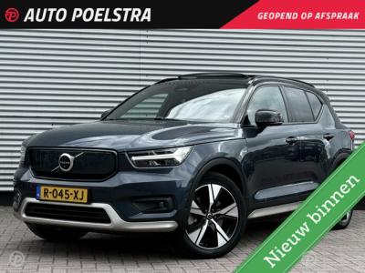 Financial Leas Volvo XC40 Recharge Twin Pro 78 kWh 408 PK Panoramadak Trekhaak Leder Harman Kardon LED Rondomzicht Camera Cruise Control Adaptief