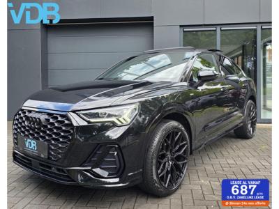 Financial Leas Audi Q3 Sportback 45 TFSI E 245PK BLACK EDITION S-Line Pano