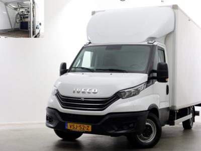 Financial Leas Iveco Daily 35S16 160pk HiMatic Automaat Bakwagen met laadklep Mobiele fietswerkplaats 10-2022