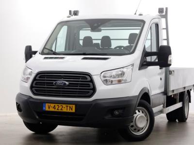 Financial Lease Ford Transit 350 2.0 TDCI 130pk E6 L2H1 Trend Open laadbak Dubbel Lucht Trekhaak 2800kg 11-2018
