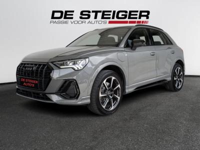 Financial Leas Audi Q3 45 TFSI e 3 x S-line Pano Sfeer 360 Trekhaak Chronos grijs