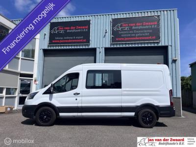 Financial Lease Ford Transit 350 2.0 TDCI Euro 6 L3H2 Ambiente Dubbele Cabine Navi Airco Ceuise control Trekhaak