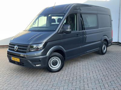 Financial Lease Volkswagen Crafter 6-Pers 30 2.0 TDI Dubbele Cabine L2H2 Comfortline Trekhaak Cam NL-Bus Voll.Onderhouden!
