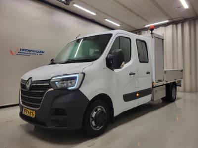 Financial Leas Renault Master 2.3DCI Pick-up Dubbele Cabine 3500kg Trekgewicht Euro 6!