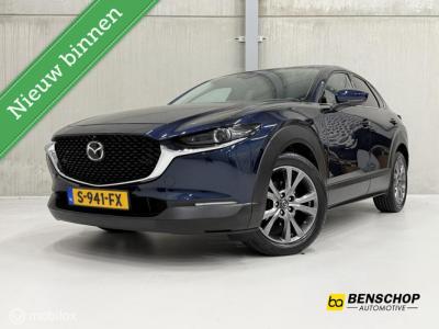 Financial Leas Mazda CX-30 2.0 e-SkyActiv-G M Hybrid Luxury Leer Carplay Bose 360 Camera Trekhaak LED ACC