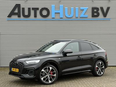 Financial Lease Audi Q5 Sportback 40 TFSI 204 PK S-Line Luchtvering Lederen interieur Trekhaak ACC Matrix Led Keyless Entry Head-Up Display 21 Inch LMV