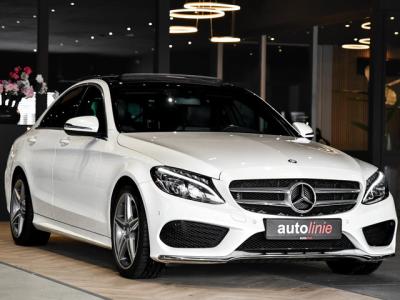 Financial Leas Mercedes-Benz C-Klasse 180 AMG-Line. Pano