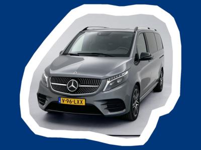 Financial Leas Mercedes-Benz V-Klasse 250d Lang DC Gratis 12 Maanden Garantie Avantgarde AMG Elektrische schuifdeuren Dubbele Cabine Night pakket Leder