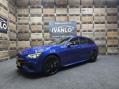 Financial Leas Mercedes-Benz C-Klasse Estate 300 e AMG Line Pano Leder HUD 360 Trekhaak Navi 19"LM