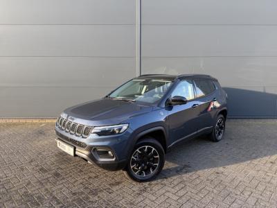 Financial Leas Jeep Compass 4xe 240 Plug-in Trailhawk (Elektrisch Schuifdak - Elektrische klep - 360gr camera - Leder incl verwarming