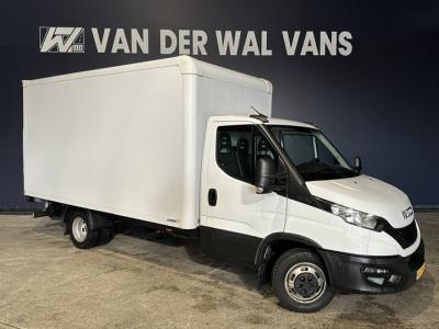 Financial Leas Iveco Daily 35C16H 157pk Dubbel Lucht Bakwagen 4.35m lang Laadklep Euro6 Airco