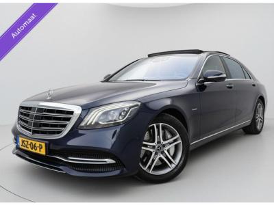 Financial Leas Mercedes-Benz S-Klasse 560 e Lang Pano Cruise Led Leer Camera 2020 Vol Opties Facelift Model Premium Plus Distronic Lane Assist 368 PK Eerste Eigenaar
