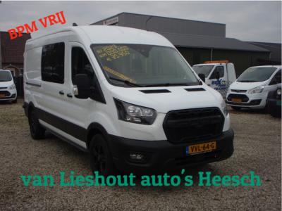 Financial Lease Ford Transit 350L Trekhaak Dubbele Cabine groot scherm navi bj 23