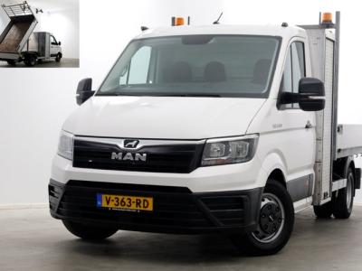 Financial Leas MAN TGE 5.180 2.0 177pk E6 L2H1 Kipper Dubbel Lucht Trekhaak 3500kg 06-2018