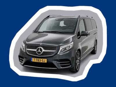 Financial Lease Mercedes-Benz V-Klasse 300d Extra Lang Avantgarde Edition AMG-Line 7 zitplaatsen Incl. BPM Koelkast Nappa Leder Burmester audio
