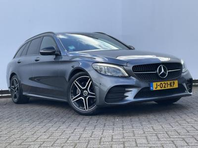 Financial Lease Mercedes-Benz C-Klasse 200 184pk Aut9 Solution + AMG 360°Cam Leder Carplay Business