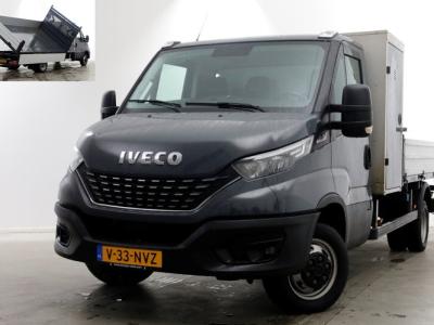 Financial Leas Iveco Daily 35C18 3.0 180pk HiMatic Automaat 3-Zijdige Kipper Trekhaak 3500kg 05-2023