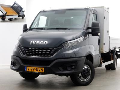 Financial Lease Iveco Daily 35C18 3.0 180pk HiMatic Automaat 3-Zijdige Kipper Trekhaak 3500kg 10-2021