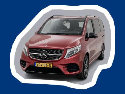 Financial Leas Mercedes-Benz V-Klasse 300d Lang Avantgarde Edition AMG line Rolstoelauto Marge Rolstoellift Burmester audio Navigatie Camera
