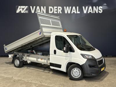 Financial Leas Peugeot Boxer 2.2 BlueHDi 140pk Kipper Open Laadbak Euro6 Bijrijdersbank