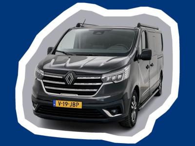 Financial Leas Renault Trafic 2.0 Blue dCi EDC 170 T29 L2H1 Extra DC Dubbele schuifdeur Navigatie Trekhaak Dubbele cabine
