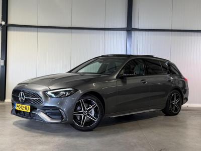 Financial Lease Mercedes-Benz C-Klasse Estate 300 e AMG Line Pano Sfeer Leer NAP